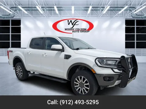 White 2022 Ford Ranger LARIAT for sale in Douglas, GA