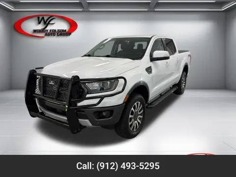 White 2022 Ford Ranger LARIAT for sale in Douglas, GA