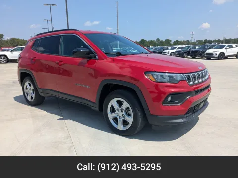 Red 2023 Jeep Compass Latitude for sale in Douglas, GA