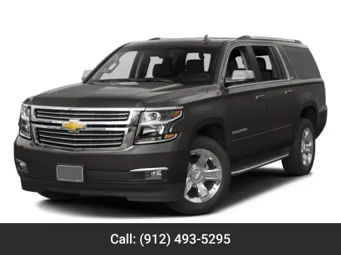 White 2016 Chevrolet Suburban LTZ for sale in Douglas, GA