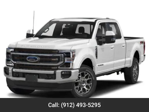 Red 2021 Ford Super Duty F-250 SRW King Ranch for sale in Douglas, GA