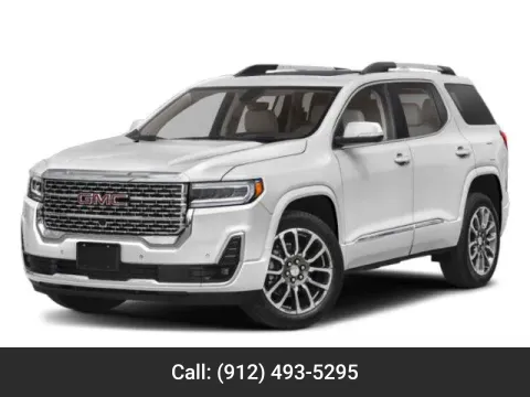 White 2022 GMC Acadia Denali for sale in Douglas, GA