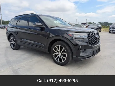 Black 2025 Ford Explorer ST-Line for sale in Douglas, GA