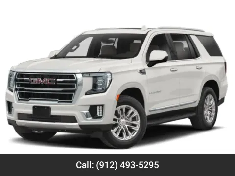 White 2021 GMC Yukon SLT for sale in Douglas, GA