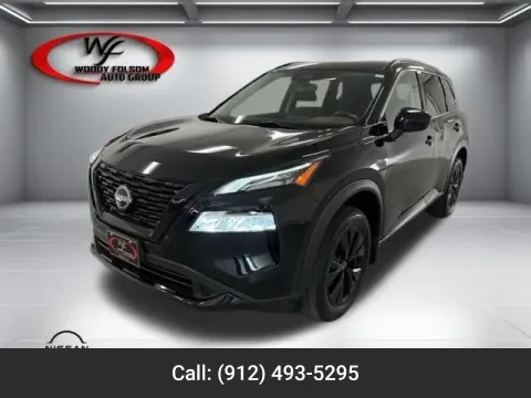 Black 2023 Nissan Rogue SV for sale in Douglas, GA