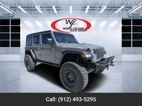 Gray 2022 Jeep Wrangler Unlimited Rubicon for sale in Douglas, GA