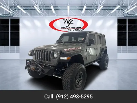 Gray 2022 Jeep Wrangler Unlimited Rubicon for sale in Douglas, GA