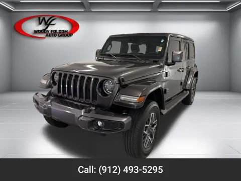Silver 2021 Jeep Wrangler Unlimited Sahara High Altitude for sale in Douglas, GA