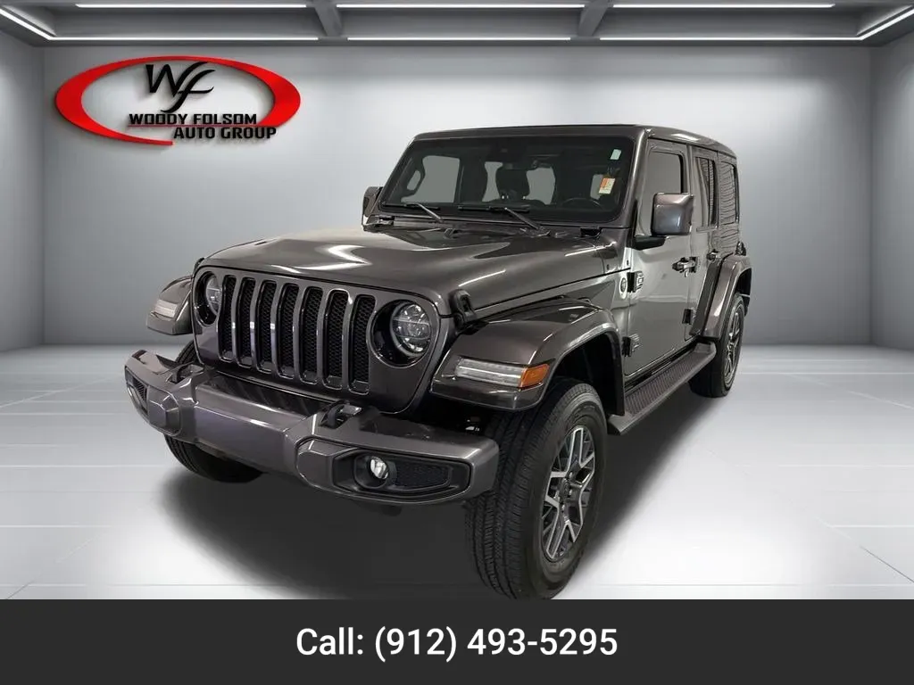 Silver 2021 Jeep Wrangler Unlimited Sahara High Altitude for sale in Douglas, GA