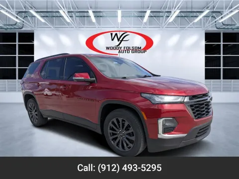 Red 2023 Chevrolet Traverse RS for sale in Douglas, GA