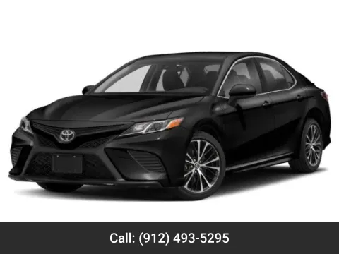 White 2019 Toyota Camry SE for sale in Douglas, GA