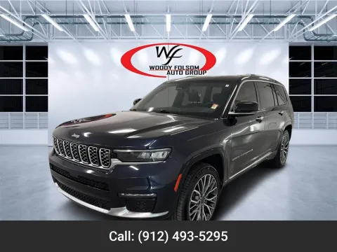 Blue 2023 Jeep Grand Cherokee L Summit Reserve for sale in Douglas, GA