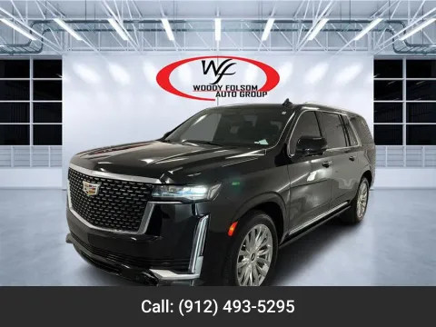 Black 2024 Cadillac Escalade ESV 4WD Premium Luxury for sale in Douglas, GA