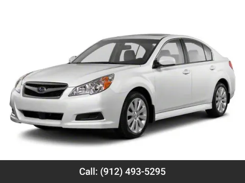 White 2010 Subaru Legacy Prem All-Wthr/Moon for sale in Douglas, GA