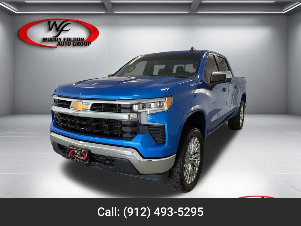 Blue 2025 Chevrolet Silverado 1500 LT for sale in Douglas, GA