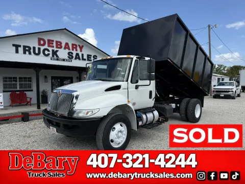 White 2019 International DuraStar 4300 for sale in Sanford, FL
