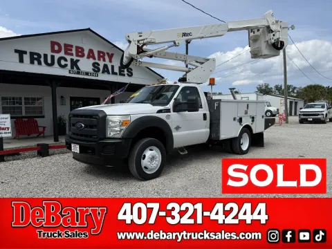White 2012 Ford F-550 Super Duty for sale in Sanford, FL