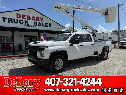 White 2022 Chevrolet Silverado 3500HD Bucket Truck for sale in Sanford, FL