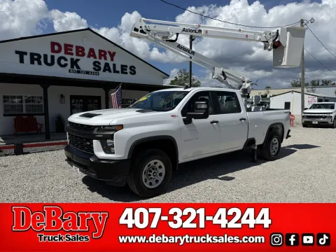 White 2022 Chevrolet Silverado 3500HD Bucket Truck for sale in Sanford, FL