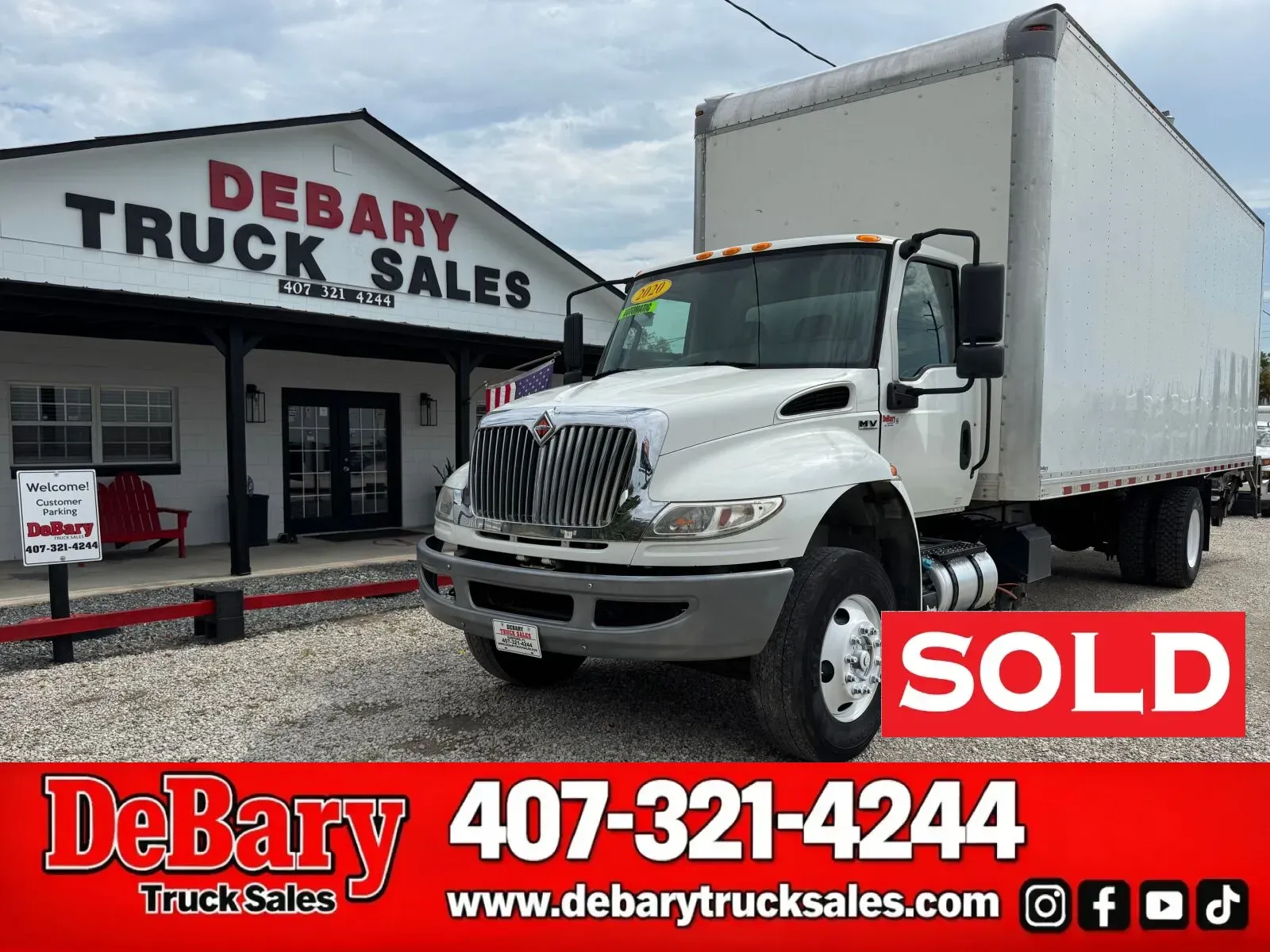 2020 International MV607 for sale in Sanford, FL