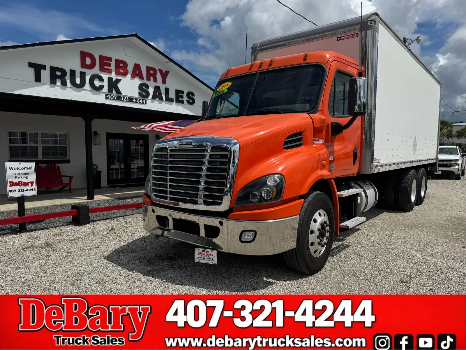 2018 Freightliner Cascadia for sale in Sanford, FL