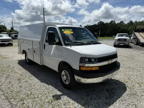 Another view of 2021 Chevrolet Savana 3500 for sale in Sanford, FL at DeBary Truck Sales