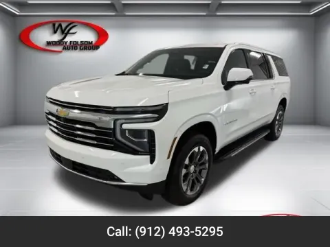 White 2025 Chevrolet Suburban LT for sale in Baxley, GA