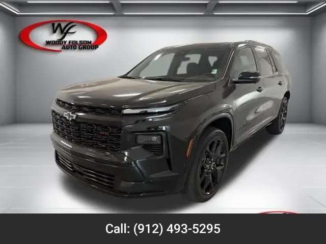 Black 2024 Chevrolet Traverse AWD RS for sale in Baxley, GA