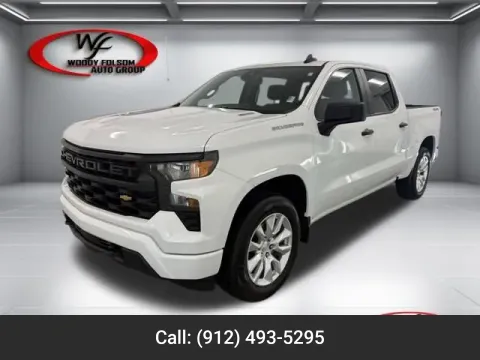 White 2024 Chevrolet Silverado 1500 Custom for sale in Baxley, GA