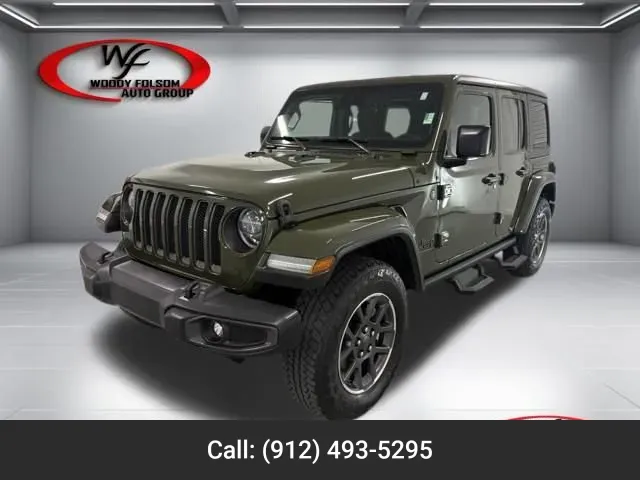 Green 2021 Jeep Wrangler Unlimited 80th Anniversary for sale in Baxley, GA