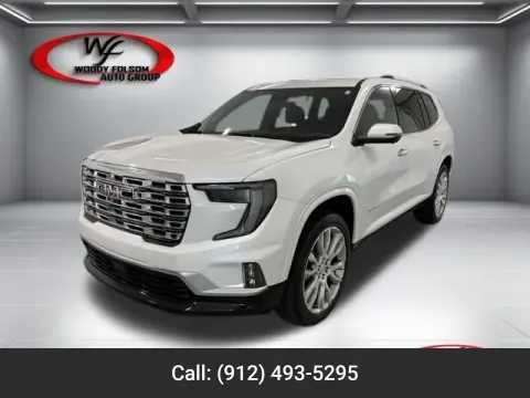 White 2024 GMC Acadia FWD Denali for sale in Baxley, GA