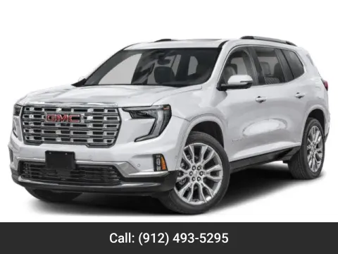 White 2024 GMC Acadia FWD Denali for sale in Baxley, GA