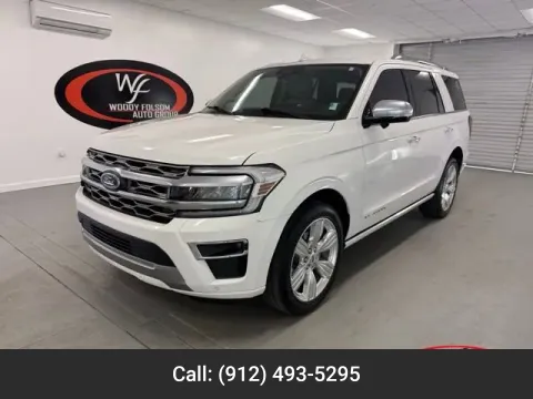 White 2023 Ford Expedition Platinum for sale in Baxley, GA