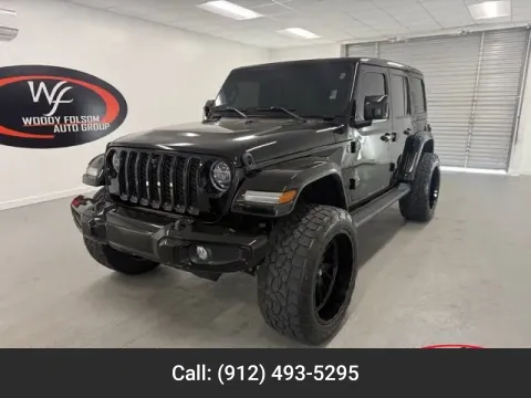 Black 2021 Jeep Wrangler Unlimited Sahara High Altitude for sale in Baxley, GA