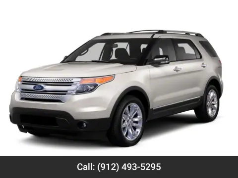 White 2013 Ford Explorer XLT for sale in Baxley, GA