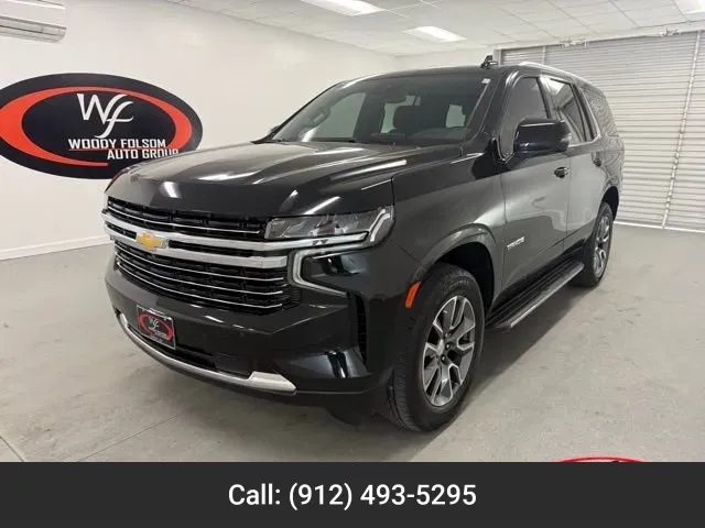 Black 2023 Chevrolet Tahoe LT for sale in Baxley, GA