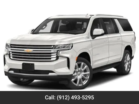 White 2022 Chevrolet Suburban High Country for sale in Baxley, GA