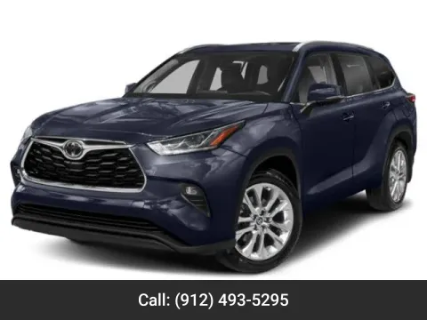 Black 2020 Toyota Highlander Limited for sale in Baxley, GA