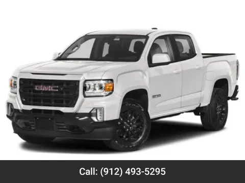 White 2022 GMC Canyon 4WD Elevation for sale in Baxley, GA