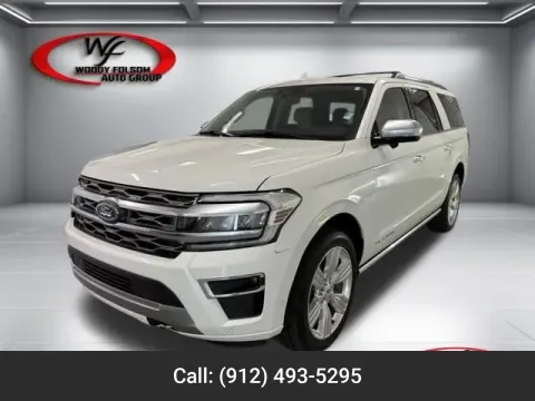 White 2024 Ford Expedition Max Platinum for sale in Baxley, GA