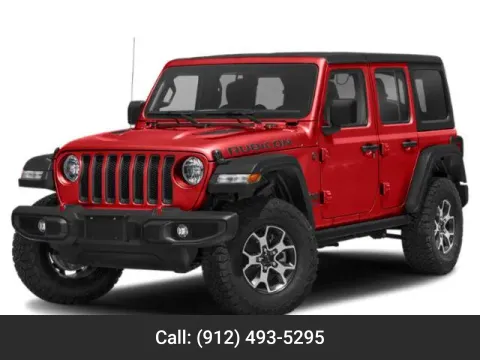 Red 2021 Jeep Wrangler Unlimited Rubicon for sale in Baxley, GA