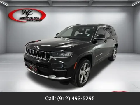 Black 2021 Jeep Grand Cherokee L Limited for sale in Baxley, GA