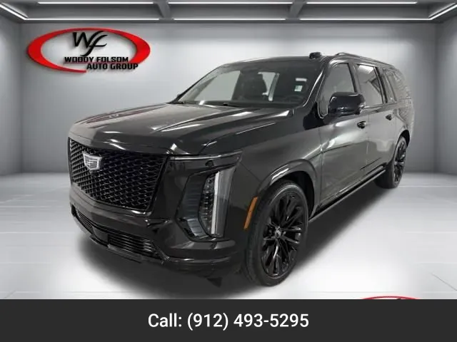 Black 2026 Cadillac Escalade ESV 4WD Platinum Sport for sale in Baxley, GA