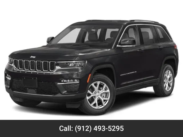Black 2022 Jeep Grand Cherokee Overland for sale in Baxley, GA