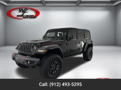 Black 2025 Jeep Wrangler Rubicon for sale in Baxley, GA