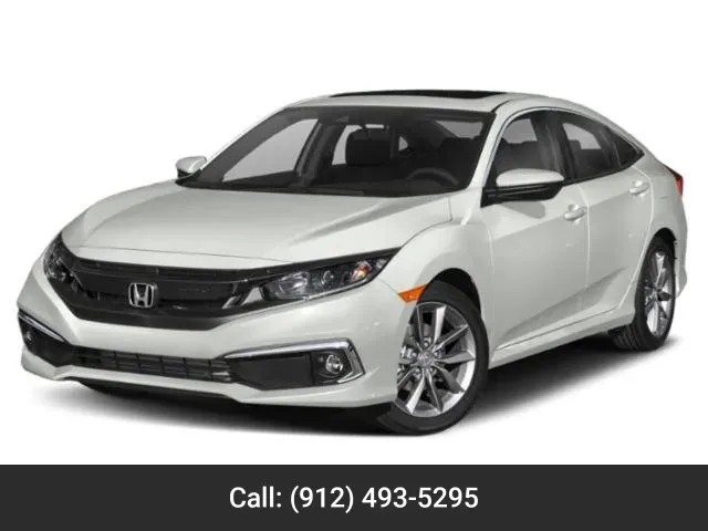 Gray 2021 Honda Civic Sedan EX for sale in Baxley, GA