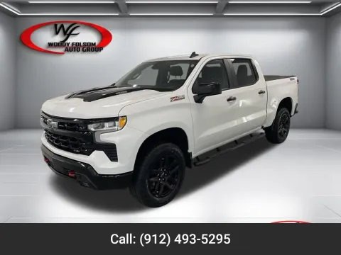 White 2023 Chevrolet Silverado 1500 LT Trail Boss for sale in Baxley, GA