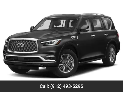 Black 2019 INFINITI QX80 LUXE for sale in Baxley, GA