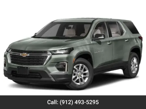 Silver 2023 Chevrolet Traverse LT Cloth for sale in Baxley, GA