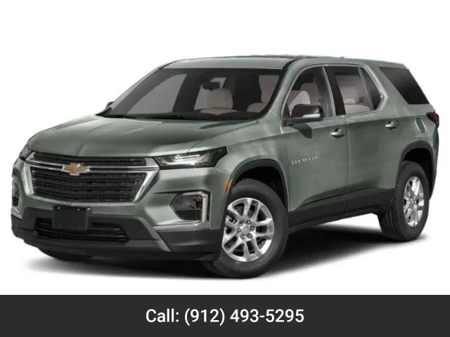 Silver 2023 Chevrolet Traverse LT Cloth for sale in Baxley, GA